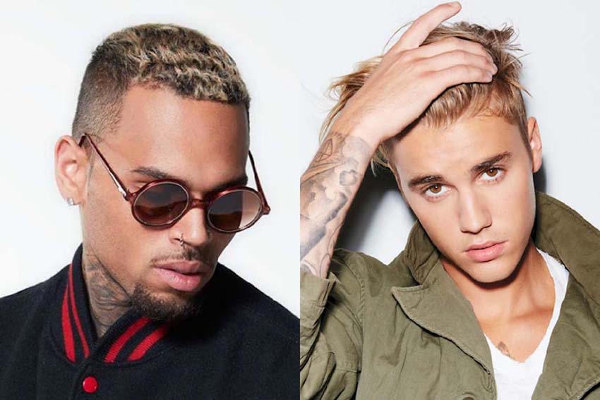 Chris Brown Ft. Justin Bieber, Ink Image